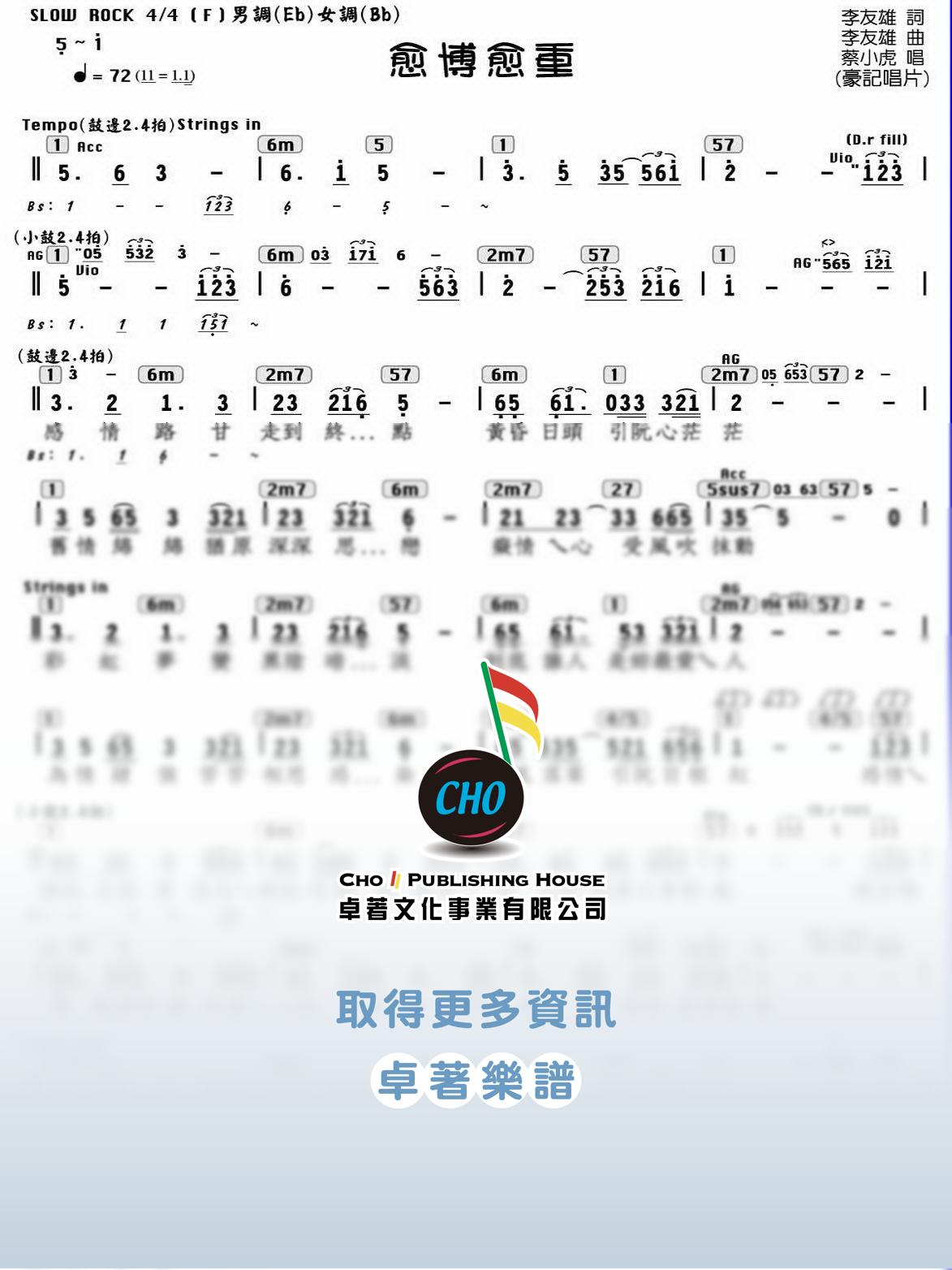 愈博愈重